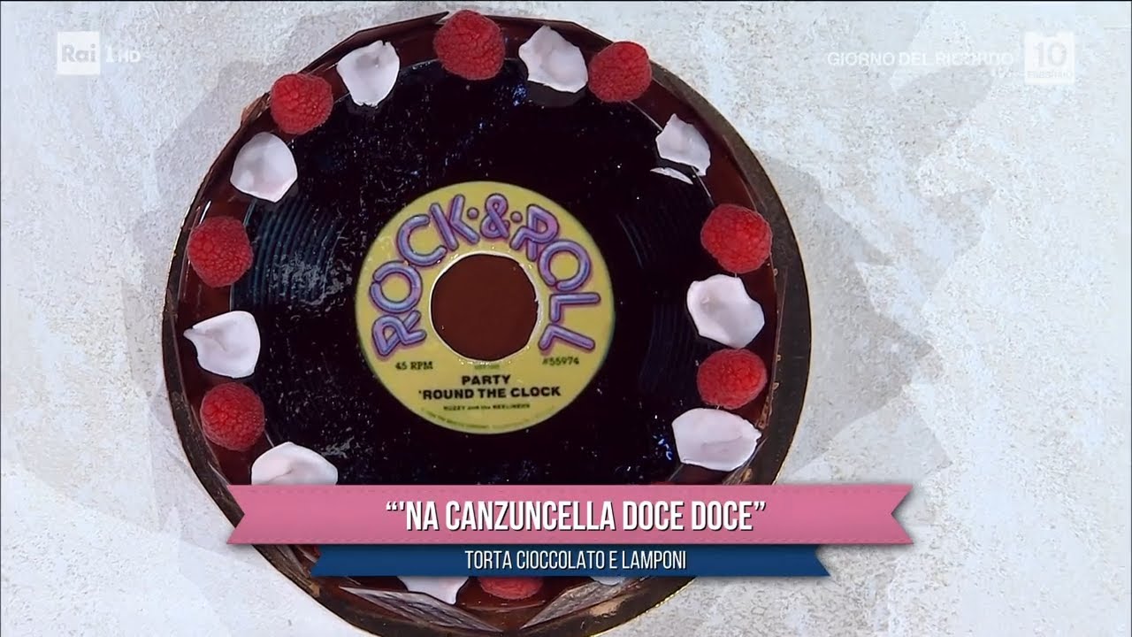 Na canzuncella doce doce - Torta cioccolato e lamponi - È sempre mezzogiorno - 10/02/2023