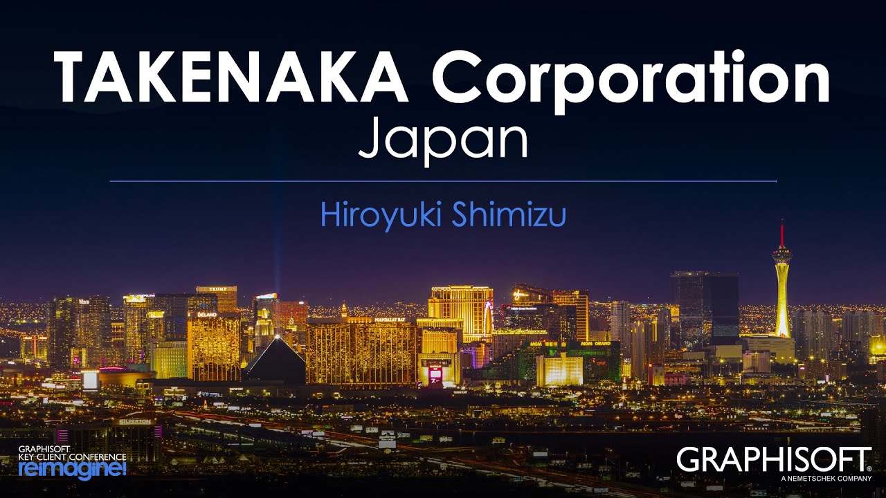 Takenaka Corporation, Japan | GRAPHISOFT KCC 2019 Presentation