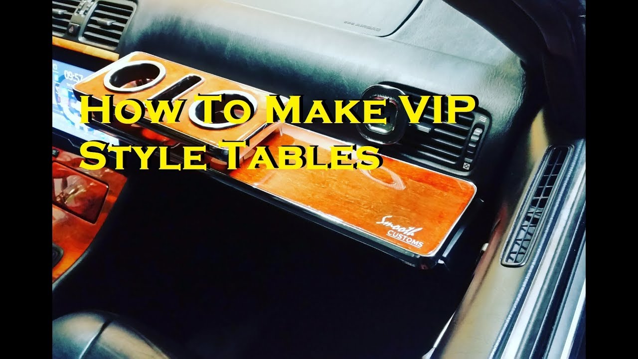 How To Make VIP Style Tables
