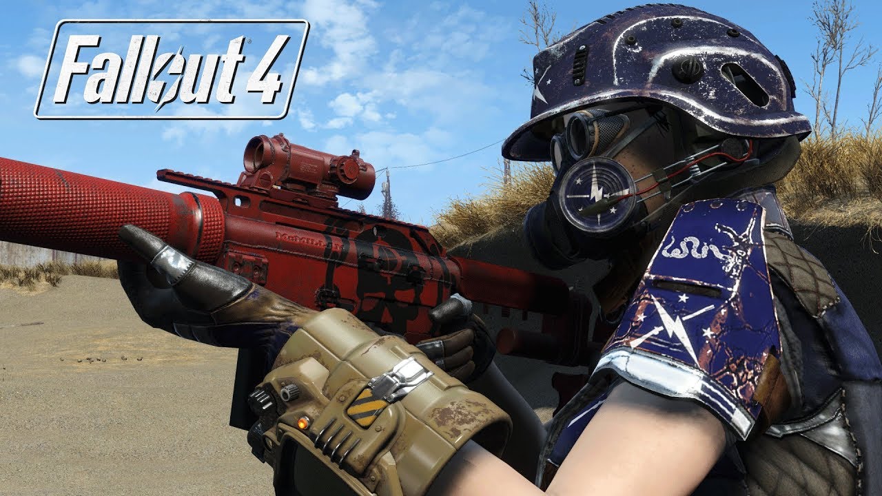 Brotherhood Recon Armor and Lots of Weapons - Fallout 4 Mod Review PC