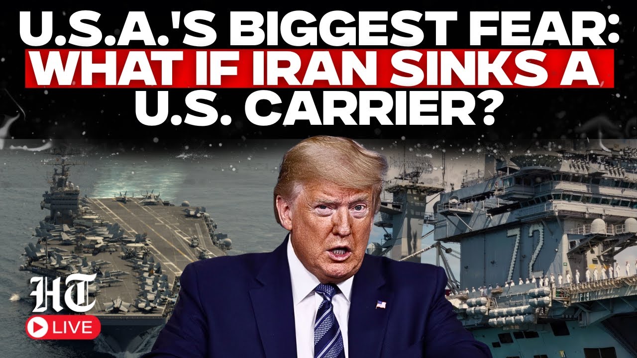 LIVE | US' Biggest Fear: What If Khamenei's Forces Sink A US Aircraft Carrier? | Iran, Trump, Nukes