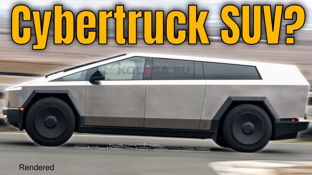 Tesla Cybertruck SUV Concept &ndash; Is This The Future Of Tesla&rsquo;s Lineup?