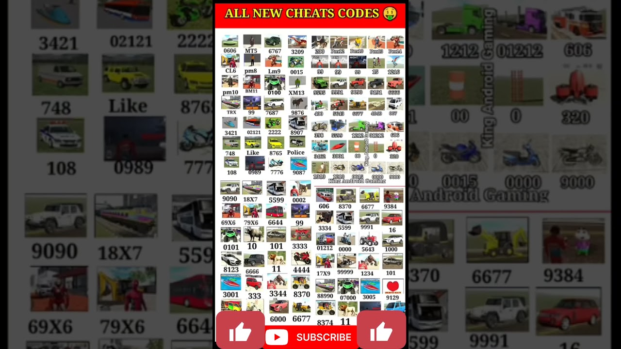 All new cheat code 