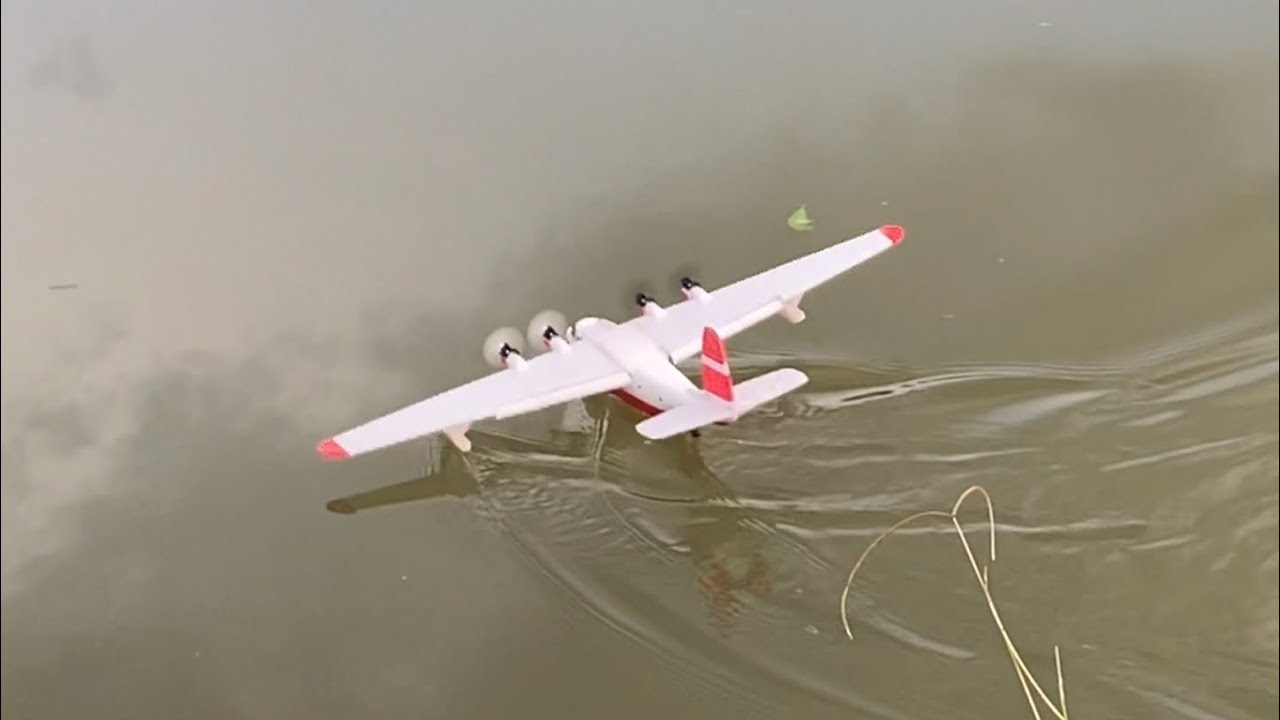 How to make RC plane Amphibious | Martin JRM Mars Cargo