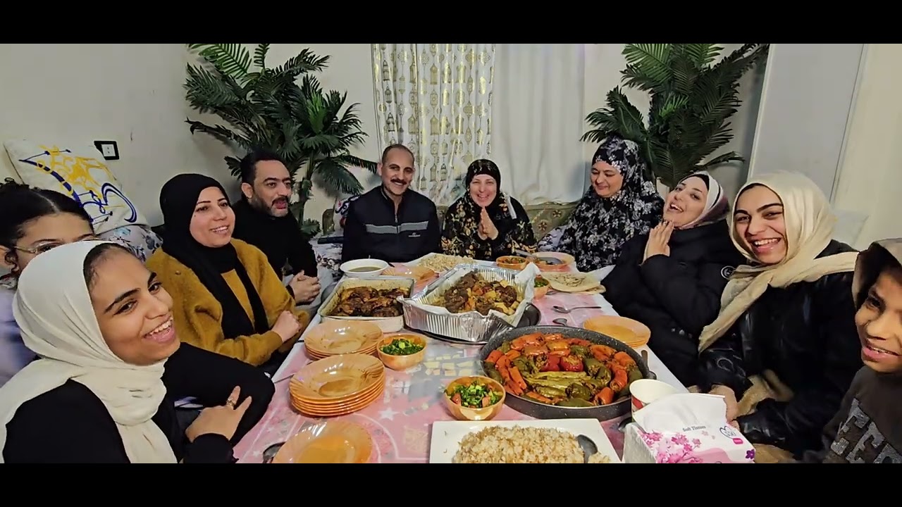 واخيرا عيلتى الحلوه ولمتنا فى الشهر الفضيل/ مع طبخه ابراهيم اللى جننت كل العيله