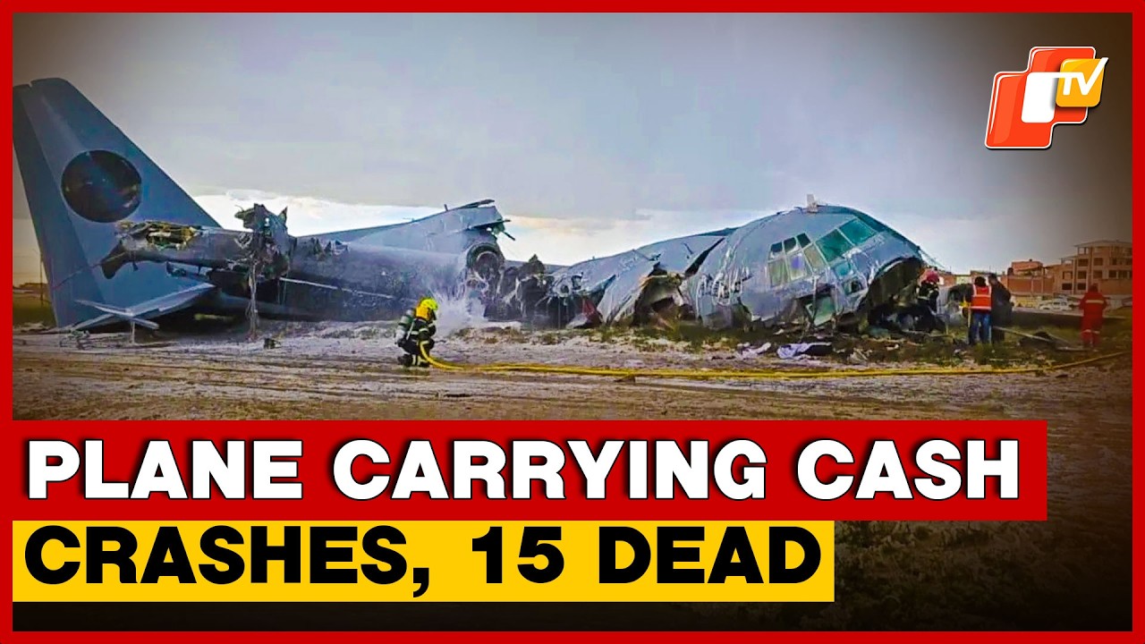 Bolivia Military Plane Carrying Cash Crashes Near La Paz; 15 Dead