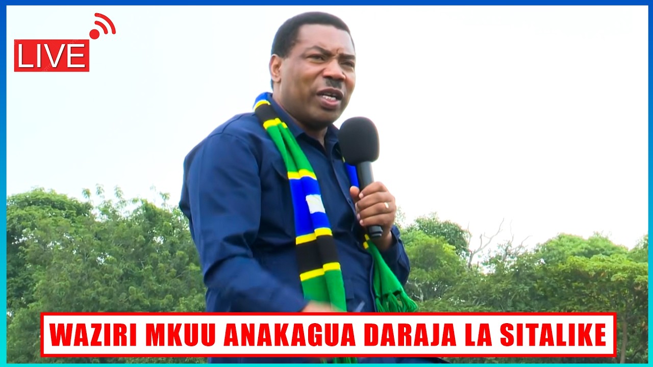 🔴 LIVE: WAZIRI MKUU ANAKAGUA DARAJA LA SITALIKE