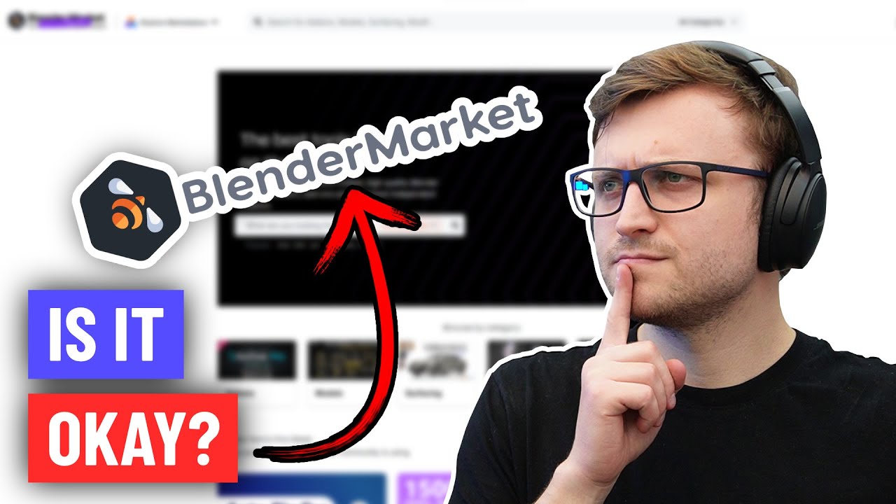 Drama in the Blender Community! 😓 (Blender Market)