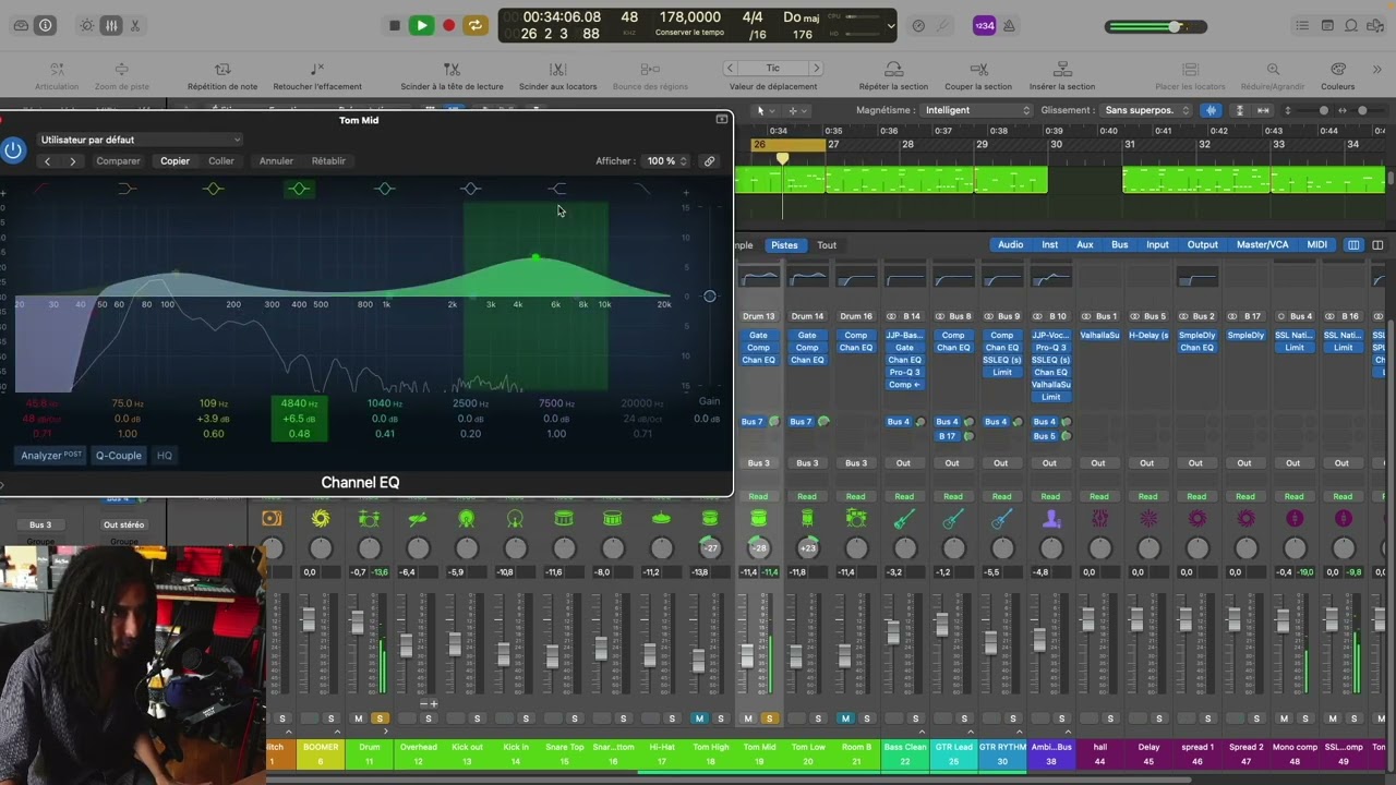 Tuto hardrock 10 : Mixage de la Drum