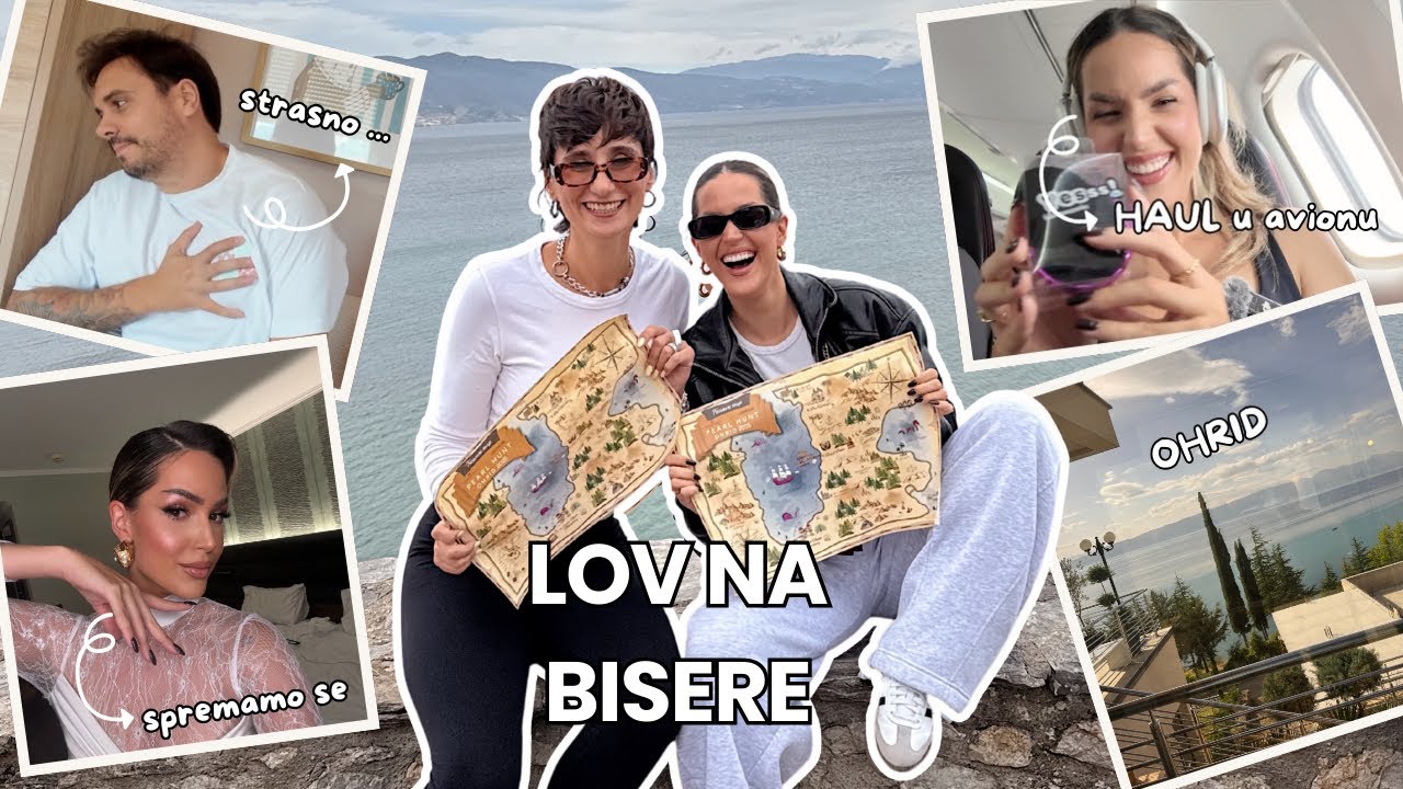 weekly vlog | idemo na Ohrid, haul u avionu + taste test sa mužem ✈️🙈