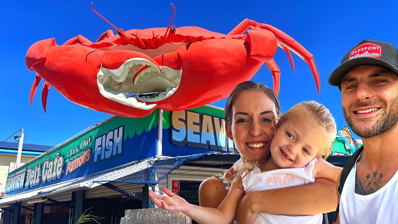 Exploring Cardwell QLD's Natural Spa's & Mud Crab Rolls!