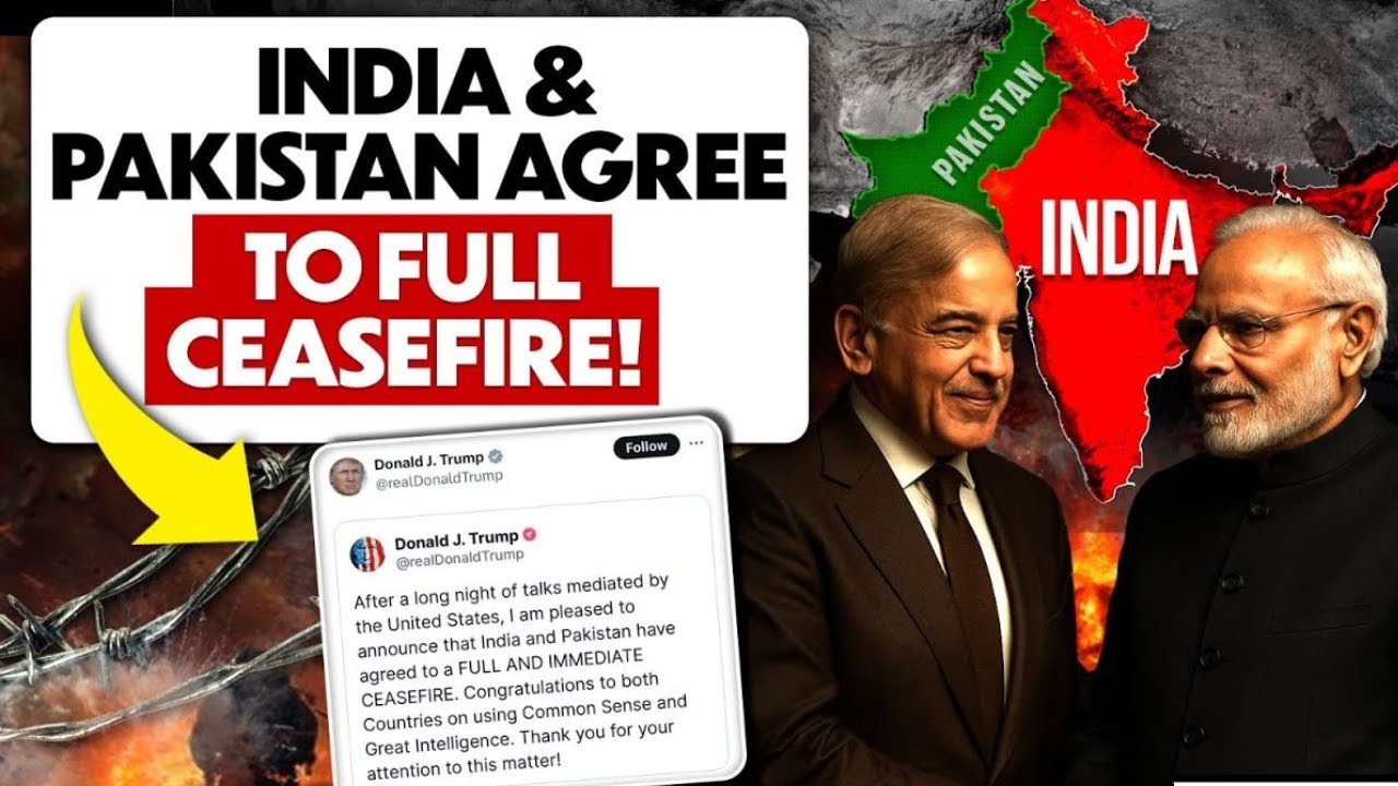 India and Pakistan AGREE to End War NOW | Ceasefire | Know in Detail by Gk24