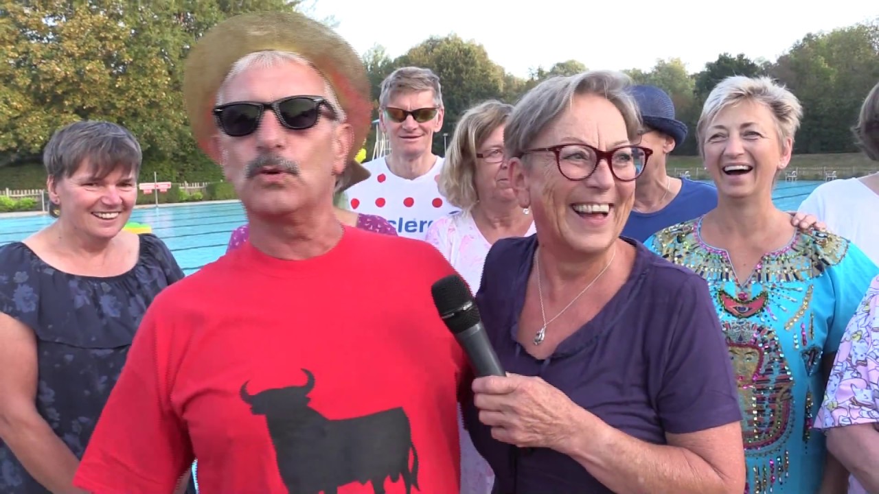 Pyjamaparty im Freibad Jever