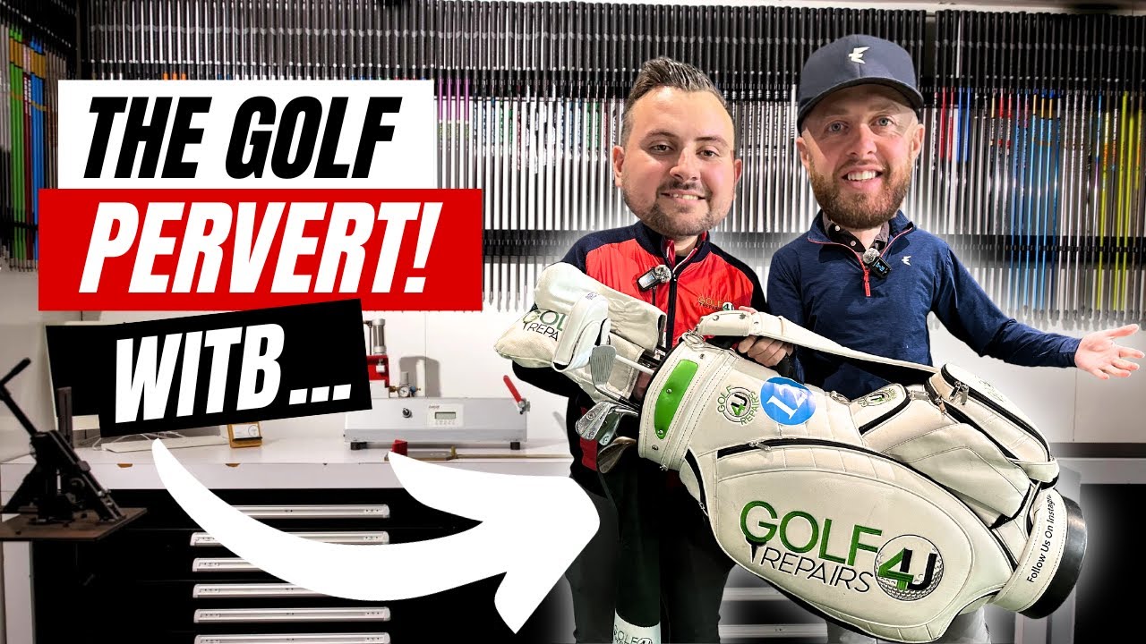 What's in the bag of a TOUR GOLF CLUB CUSTOM FITTER?…# WITB #customfitting