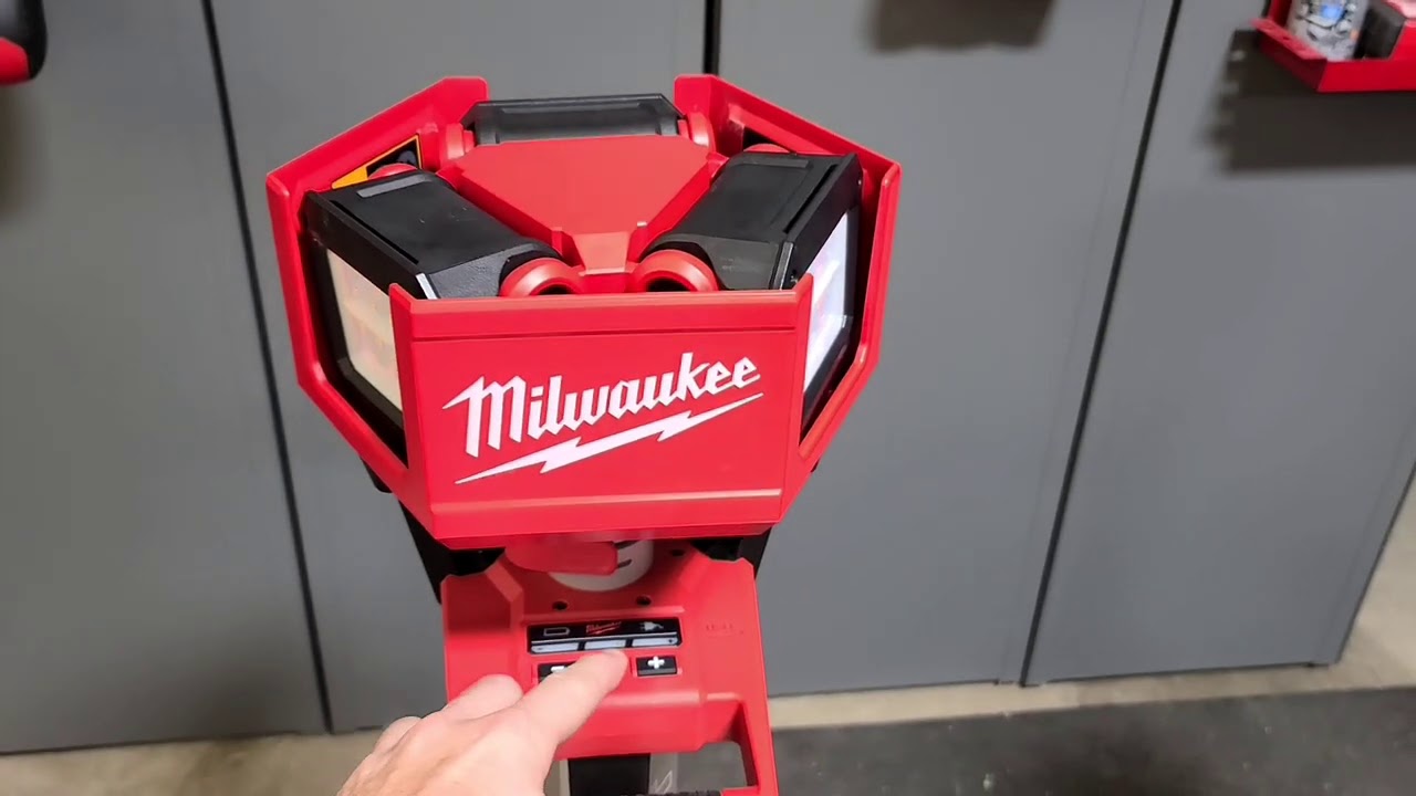 First Look! New 6,000 Lumen Rocket Dual Power Tower Light with Charger