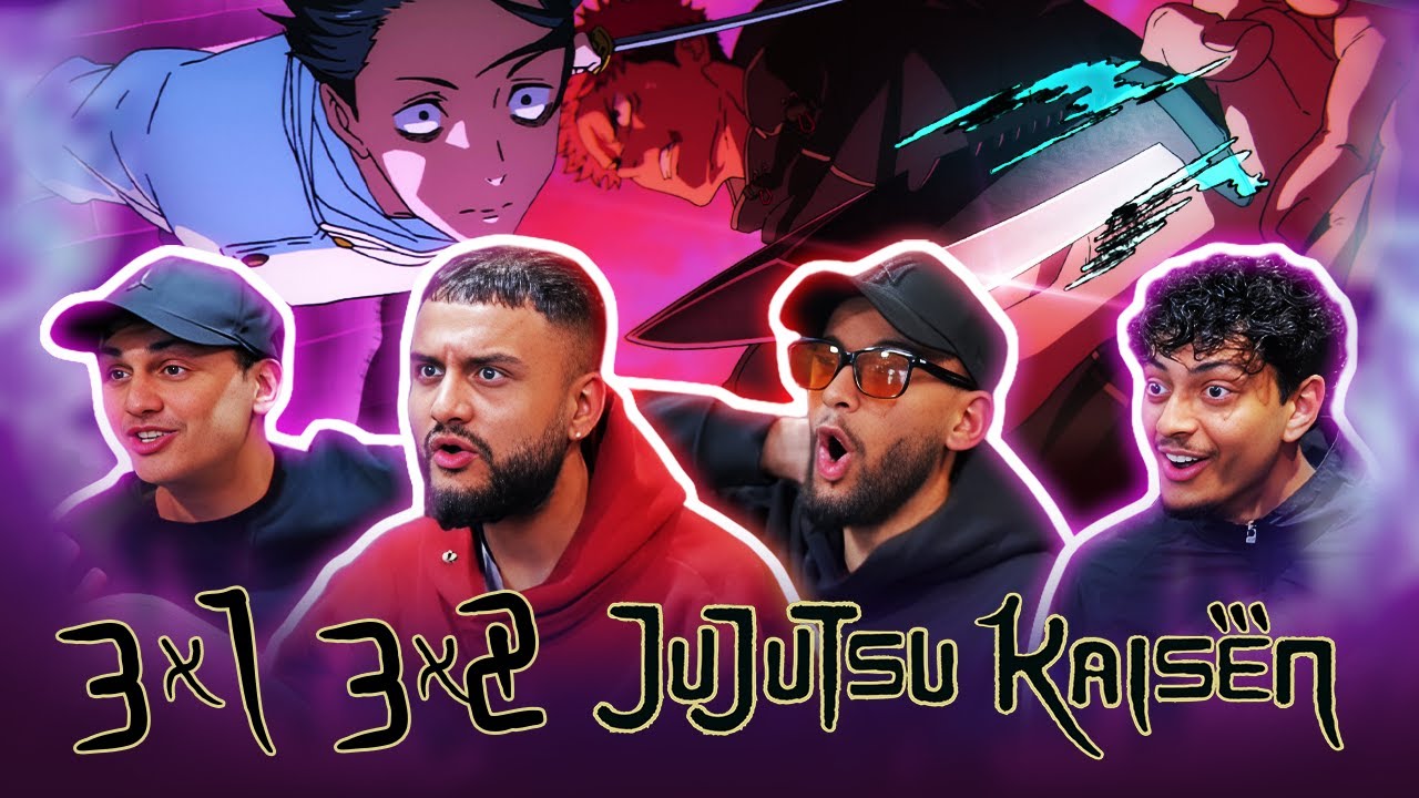 YUJI VS YUTA...PEAK IS BACK!!! 🔥 | Jujutsu Kaisen 3x1 & 3x2 | REACTION