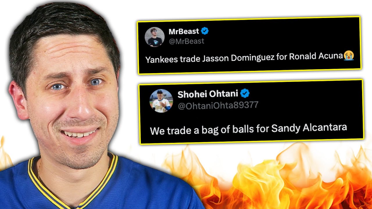 Reacting to INSANE MLB Trade Deadline Predictions!