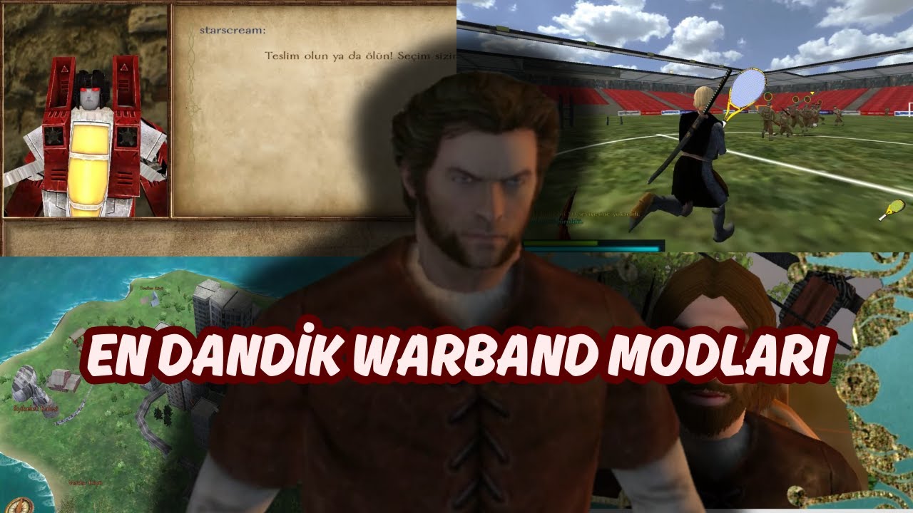 En K&Ouml;T&Uuml; Warband Modlarını Oynuyorum