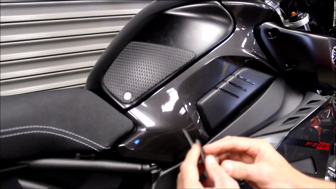 TechSpec Gripster Tank Grips | Yamaha FZ-10 / MT-10 (2016&ndash;2021) Install Guide