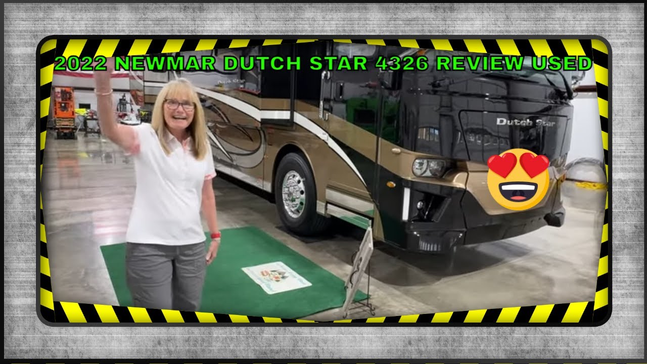 2022 NEWMAR DUTCHSTAR 4326 CLASS A MOTOR HOME FOR SALE REVIEW BUNK MOTORCYCLE LIFT DIESEL SPECS INFO