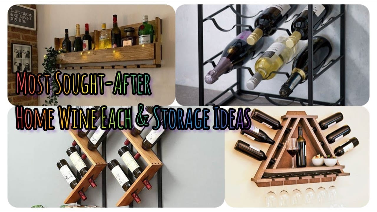 2023 Classic Home Wine Rack Designs, Storage & Organization Ideas-A Must to Have! | Epic Home Decor