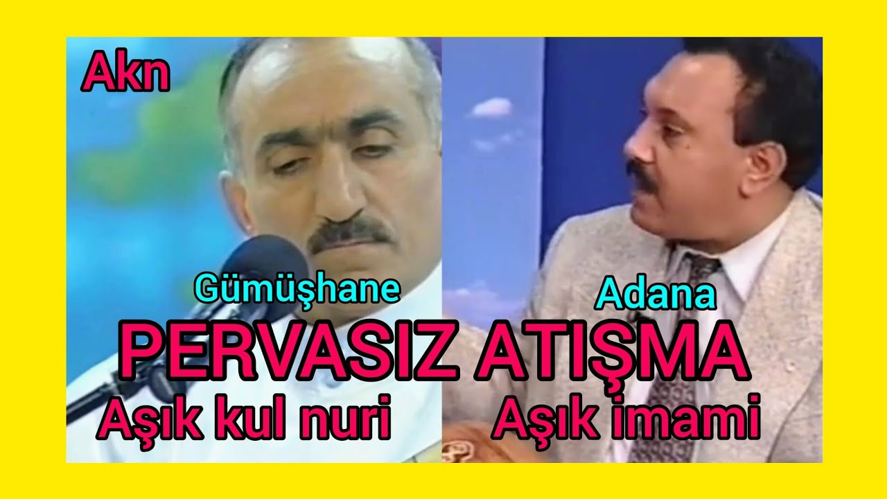 atışma - Aşık kul nuri fit - Aşık imami -adana gumushane atışması-2010- imamiye Allah rahmet eylesin