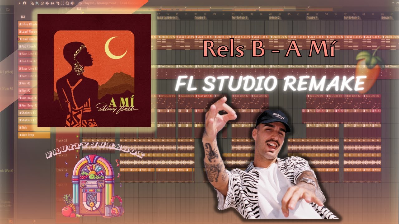 Rels B - A Mí  (FL Studio Remake) | Instrumental ☀️
