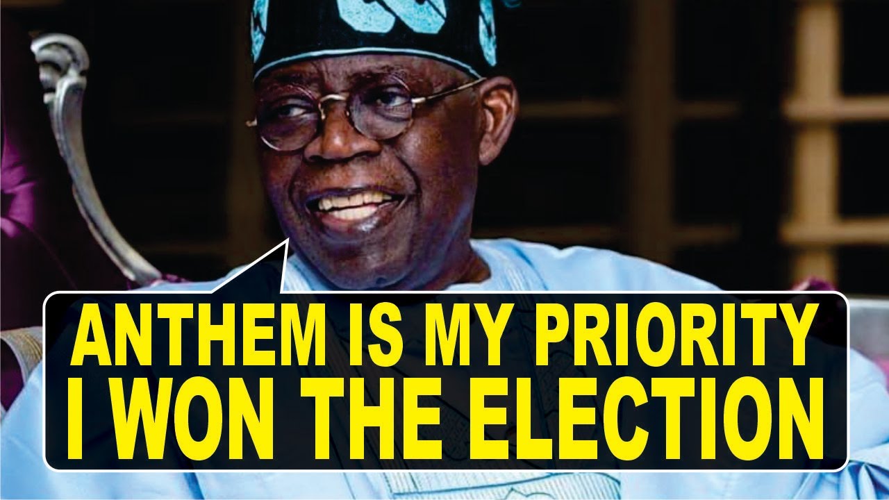 Tinubu Explains Why Old National Anthem Is His Priority, Continues To Brag He Won Election