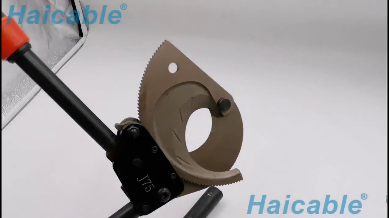Max &Phi;75mm Cu/Al Armored Cable Cutter J75