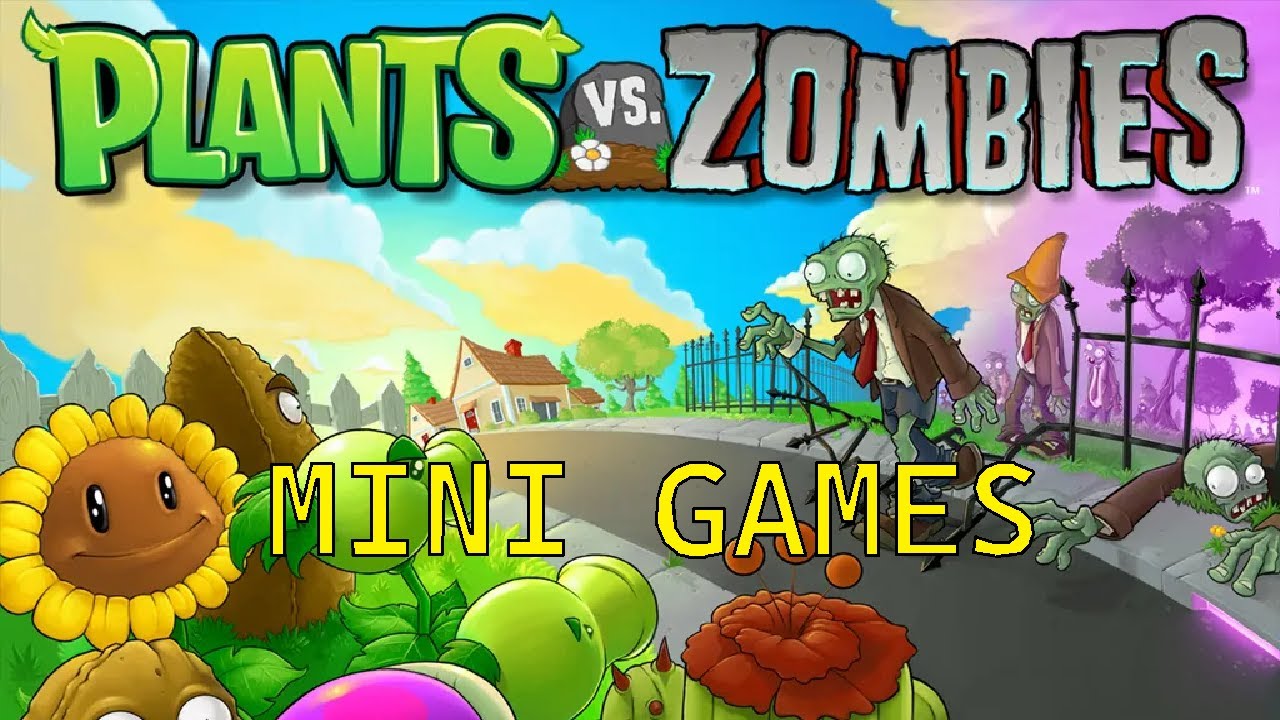Plants vs. Zombies: GOTY Edition - Mini Games (2010) (PC) - Longplay (4K 60FPS)