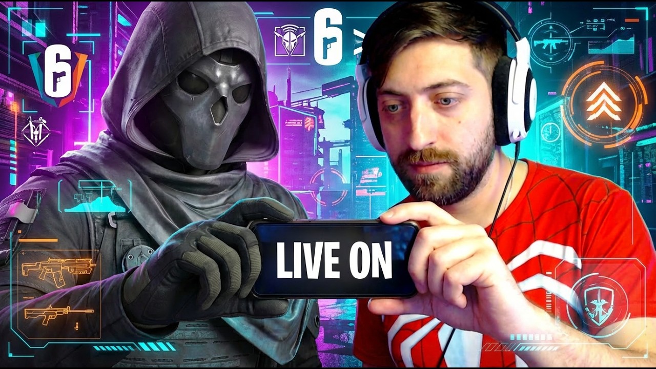 🔴 AO VIVO! RAINBOW SIX MOBILE MESTRE ESTÁ TÃO PERTO E TÃO LONGE!
