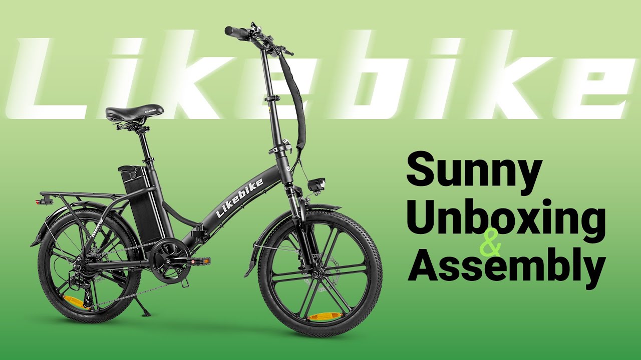 Likebike Sunny Unboxing and Assembly | E-Bike Unboxing