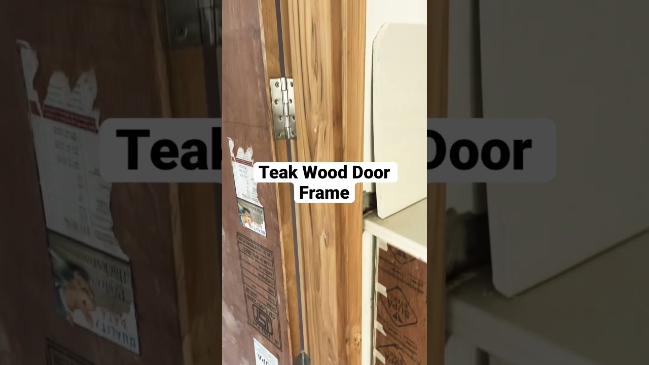 Teak Wood Door Frame 🚪🚪 🚪🚪 || Teak Wood Moulding 🚪🚪 🚪🚪#woodwork #woodcarving #doors #decor