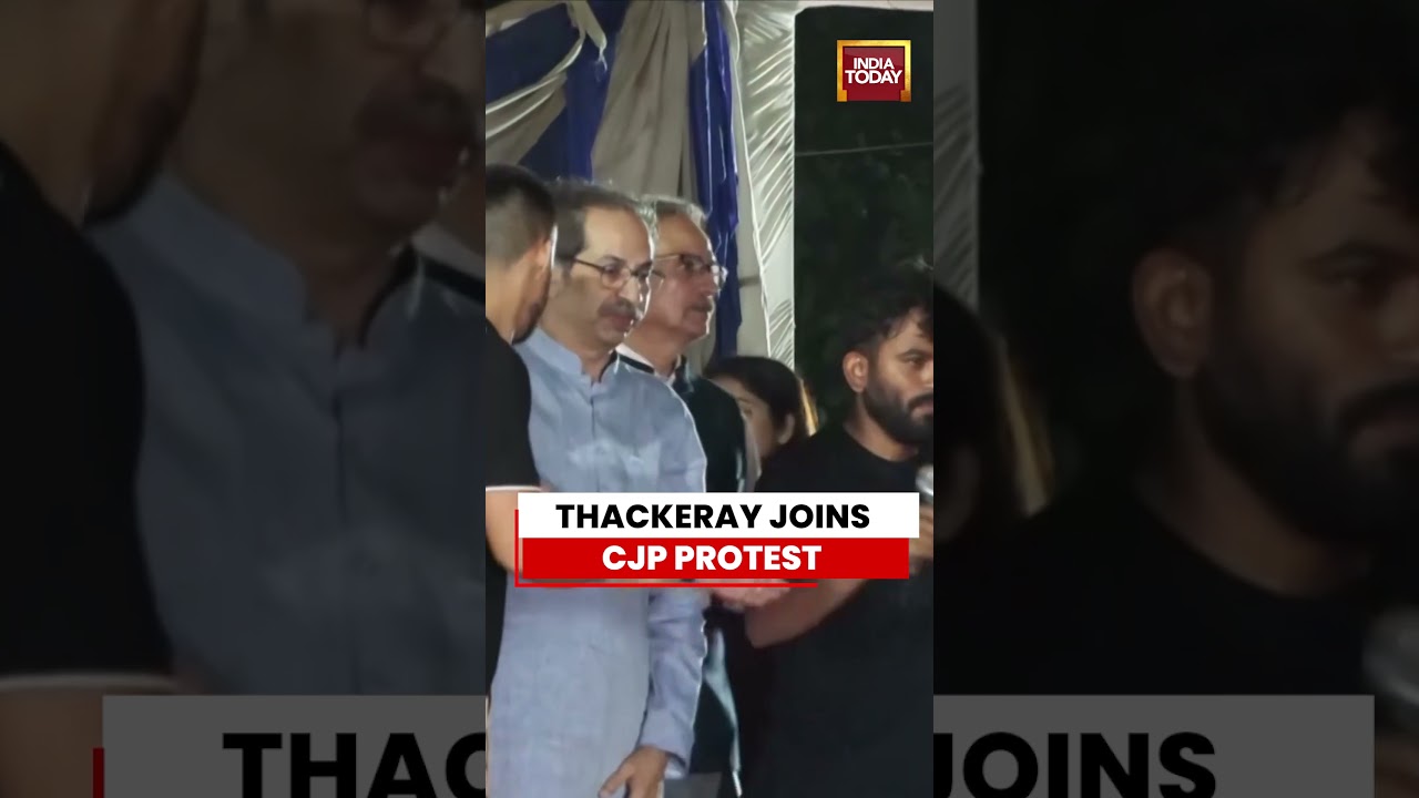 CJP Protests News: Uddhav Thackeray Joins Students at Jantar Mantar for CJP Protest | India Today