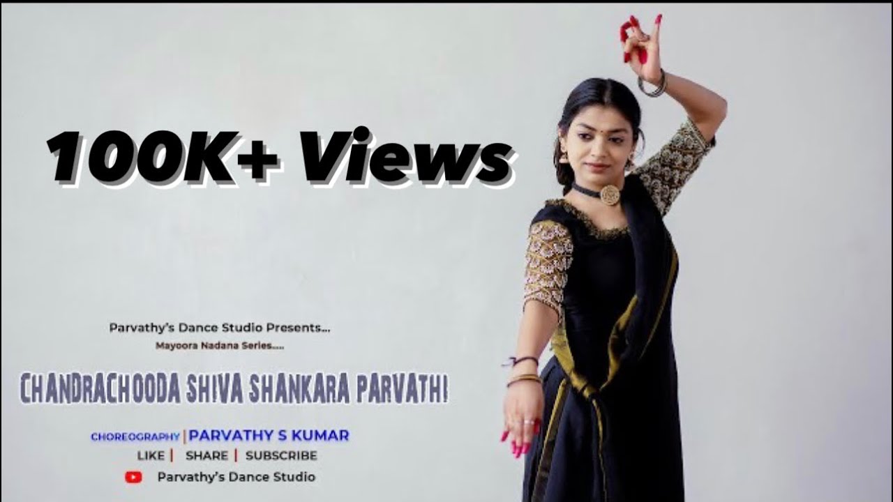CHANDRACHOODA | Full Song |PARVATHY S KUMAR #chandrachooda#lordshiva#dance#anoopsankar