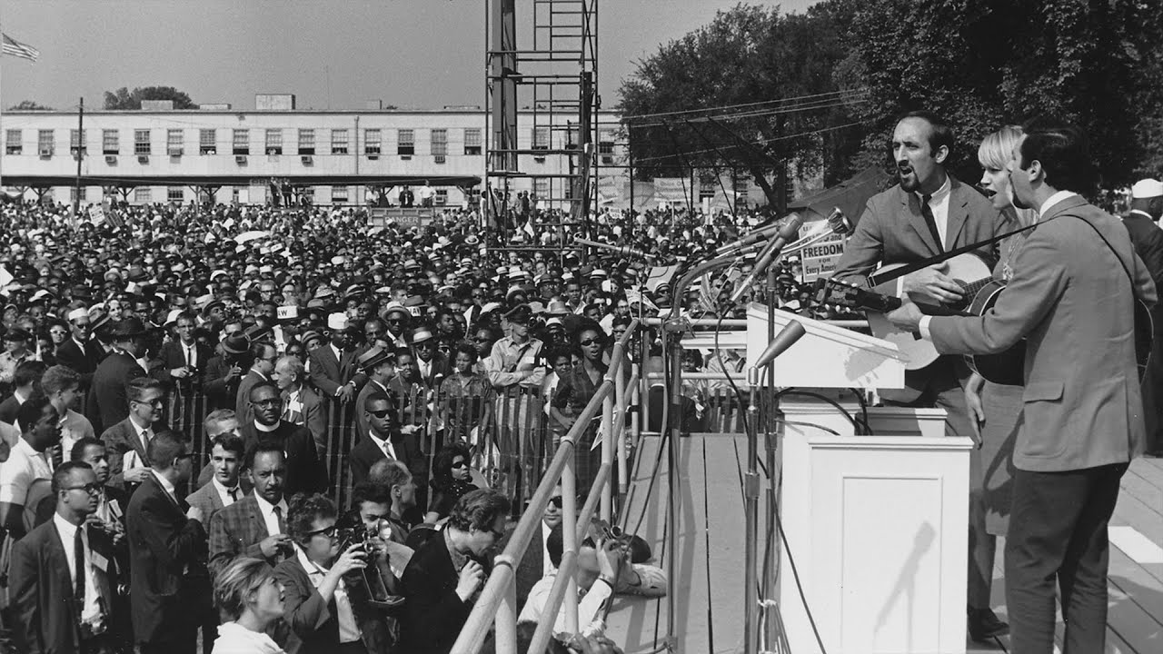 Peter, Paul and Mary at the March on Washington
