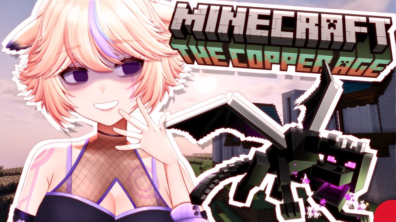 DRAGON FIGHT. also i didn't finish my house and if you tease me i'll die.【Minecraft 1.21.9】