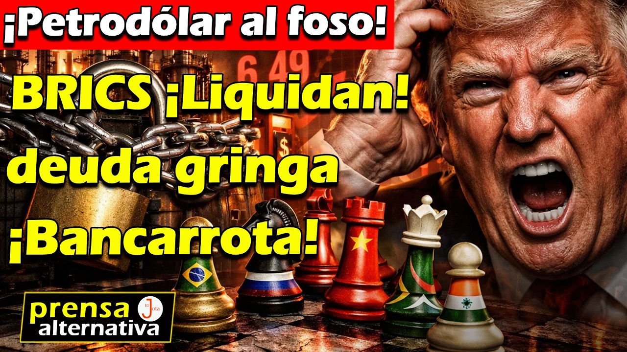 EEUU en bancarrota! Bonos del Tesoro en remate, BRICS sin piedad