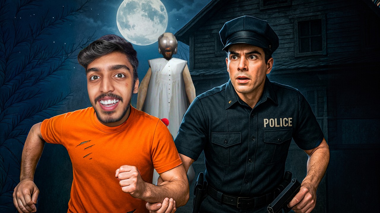 I CALLED the POLICE to ESCAPE GRANNY&rsquo;S HOUSE 🚨