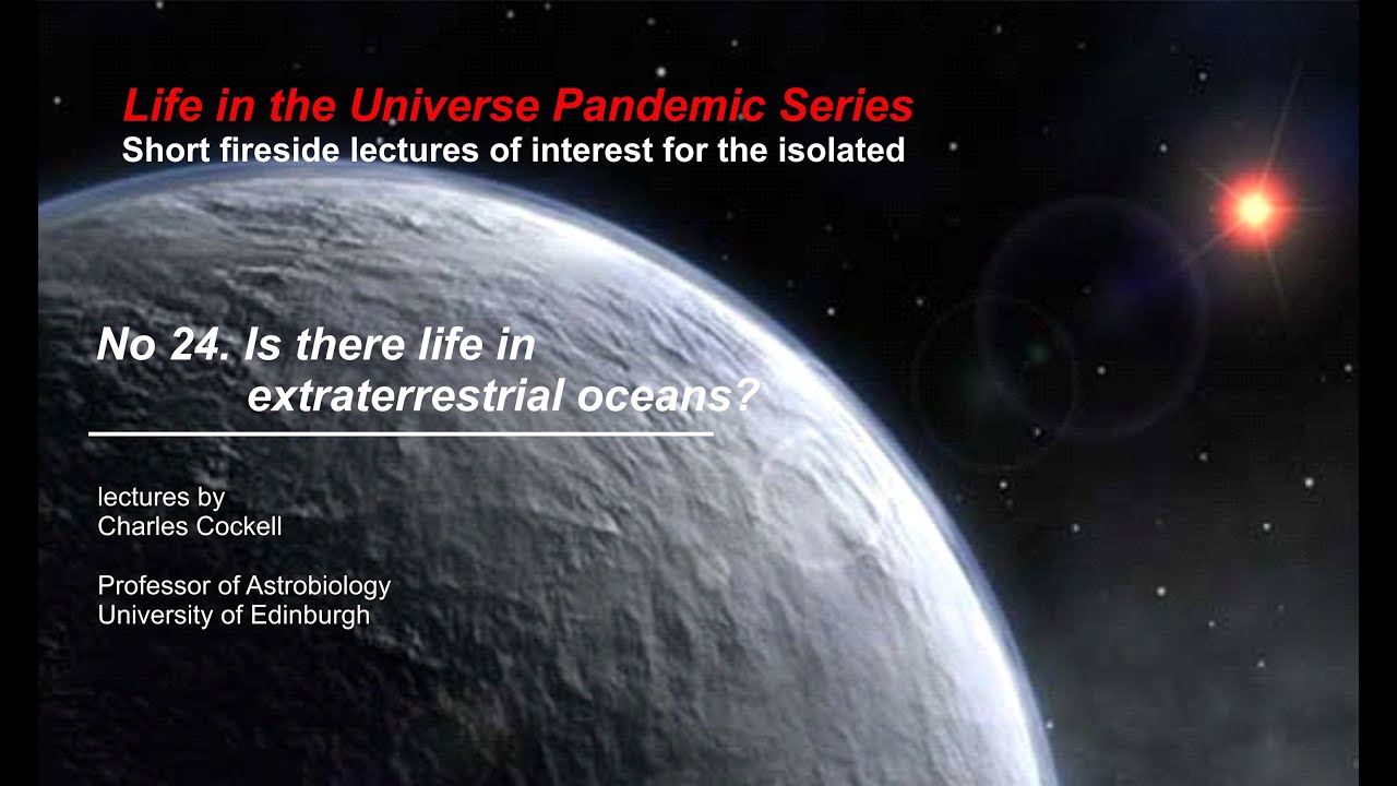 Is there life in extraterrestrial oceans?