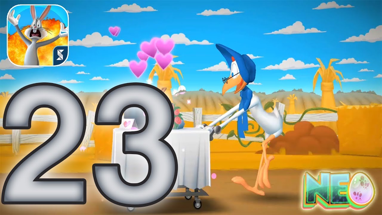 Looney Tunes World of Mayhem: Gameplay Walkthrough Part 23 - Farm Act 1 Complete (iOS, Android)