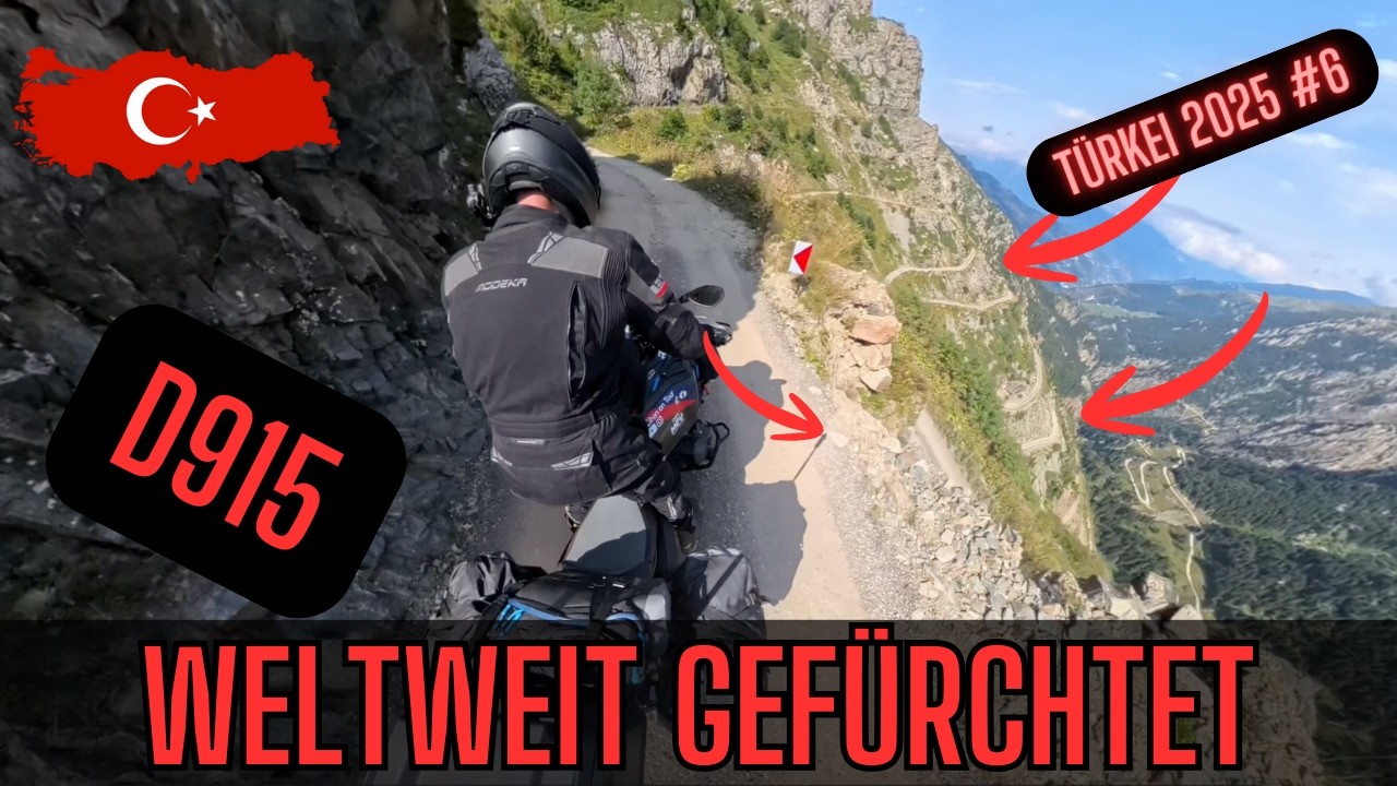 D915 - Weltweit gefürchtet - Abrgrund ohne Ende | Motorradreise Türkei 2025 #6