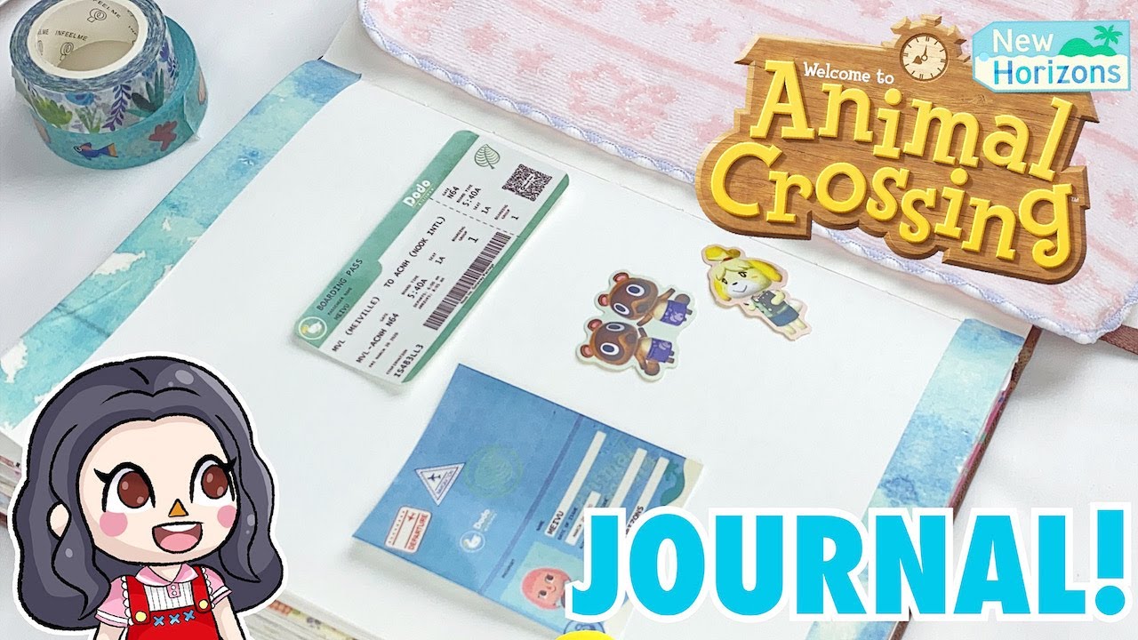 NEW HORIZONS JOURNAL | Animal Crossing Journal With Me ♡