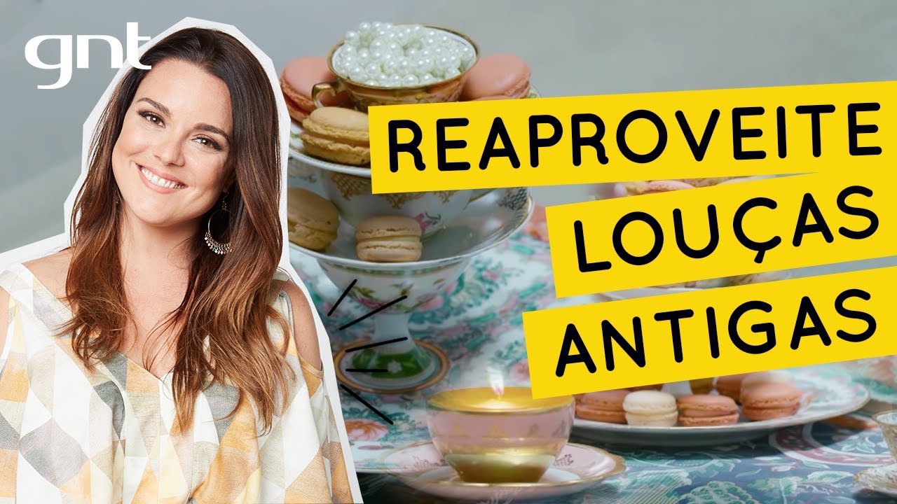 Ideias incr&iacute;veis para reaproveitar lou&ccedil;as antigas |  Fa&ccedil;a Voc&ecirc; Mesmo | Thalita Carvalho