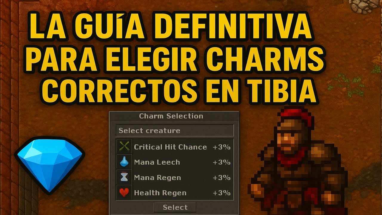 💎 La Guía DEFINITIVA para Elegir Charms Correctos en Tibia (Con la Mejor Herramienta)