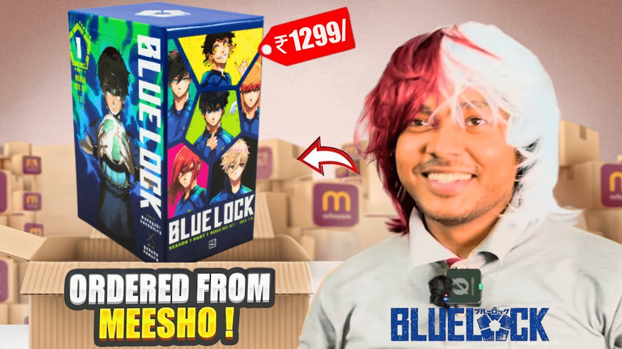 Blue Lock Manga Box Set Vol 1-21 #meesho