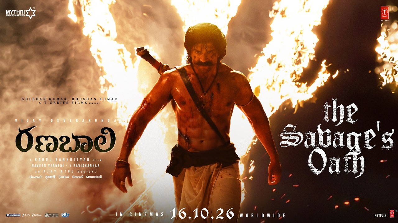 RANABAALI Teaser - The Savage's Oath | Vijay Deverakonda | Rashmika Mandanna | Rahul Sankrityan