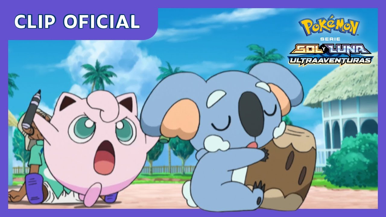 Komala durmiente| Serie Pokémon Sol y Luna-Ultraaventuras | Clip oficial
