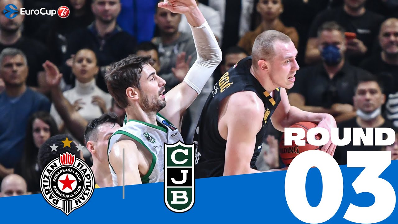 Punter’s heroics lift Partizan in thriller! | Round 3, Highlights | 7DAYS EuroCup