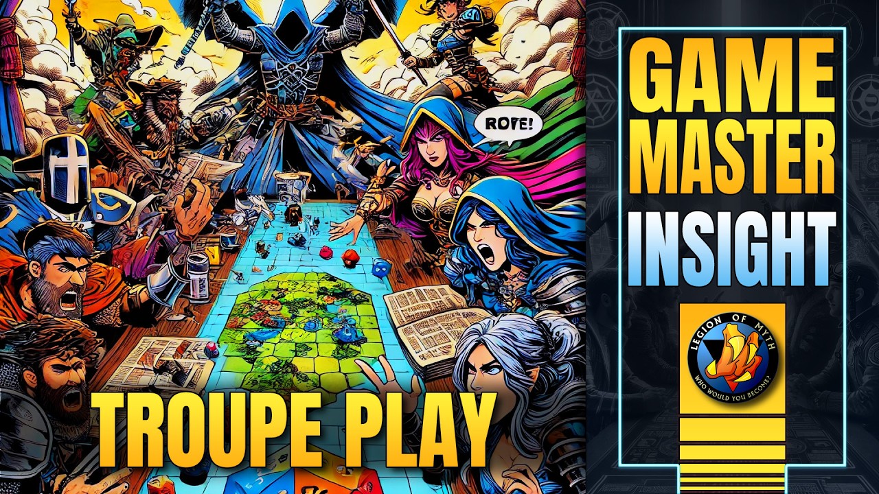 How to Run a Successful Troupe-Style Tabletop RPG Campaign
